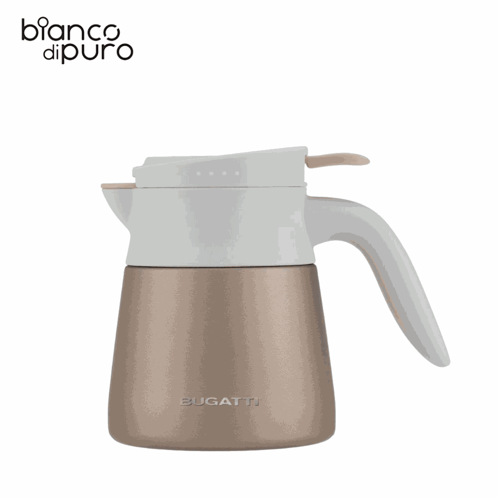 BUGATTI 布加迪500ml 桌上型不銹鋼保溫壺BBC-SG500WN