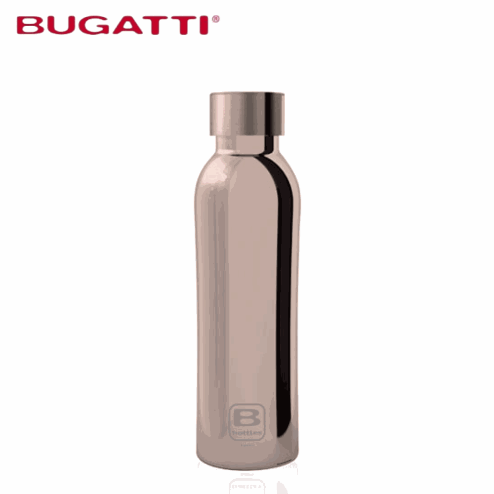 BUGATTI 布加迪500ml 316不銹鋼玫瑰霧金保溫瓶BBT-RS500RL