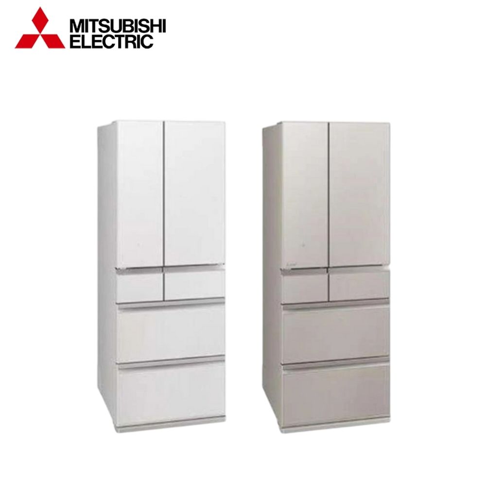 MITSUBISHI 三菱日製六門607L 變頻玻璃鏡面冰箱MR-WZ61K