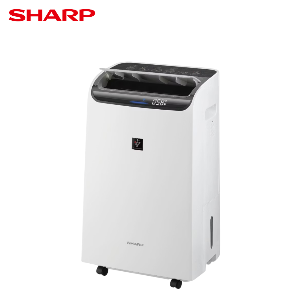 SHARP 夏普12L ⾃動除菌離⼦3合1智慧空氣清淨變頻除濕機DW-PA12FT