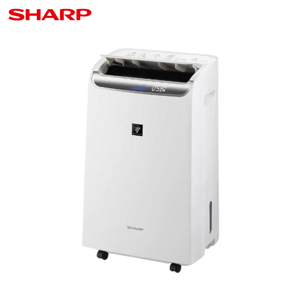 SHARP 夏普12L ⾃動除菌離⼦3合1智慧空氣清淨變頻除濕機DW-WA12FT